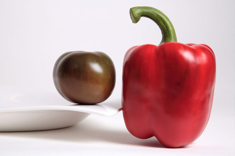 El mejor Sabor de Europa en Tomate y Pimiento California